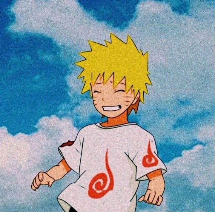 Naruto smiling